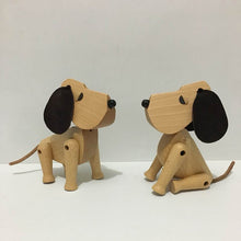 Load image into Gallery viewer, Wooden dog ornament Crafts Wooden Children's Gifts Home Decoration Ornament
