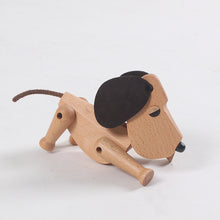 Load image into Gallery viewer, Wooden dog ornament Crafts Wooden Children's Gifts Home Decoration Ornament
