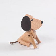 Load image into Gallery viewer, Wooden dog ornament Crafts Wooden Children's Gifts Home Decoration Ornament
