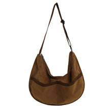 Load image into Gallery viewer, Fashion Women Corduroy Roomy Bag Retro Oversized Shoulder Crossbody Bag for Girls
