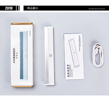 Load image into Gallery viewer, Led Drawer Light Human Body Strip Induction Lamp Bathroom Light Control USB Charging Small Night Lamp Closet Wardrobe Light
