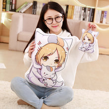 Load image into Gallery viewer, [Xia Mu Friend Cat Teacher] Q Version Pillow Anime Peripheral One Piece
