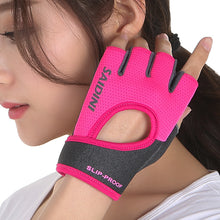 Load image into Gallery viewer, Sports Half Finger Gloves Summer Thin Fitness Dumbbell Bicycle Outdoor Riding Sun Protection Anti-Slip New Gloves

