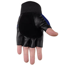 Load image into Gallery viewer, Half Finger Gloves Men's Breathable, Non-Slip, Wear-Resistant Padded Microfiber Cycling Outdoor Gloves Autumn Summer
