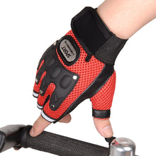 Load image into Gallery viewer, Men's Padded Microfiber Cycling Outdoor Gloves Breathable Sweat-Absorbent Non-Slip Wear-Resistant Autumn Summer
