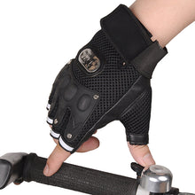 Load image into Gallery viewer, Men's Padded Microfiber Cycling Outdoor Gloves Breathable Sweat-Absorbent Non-Slip Wear-Resistant Autumn Summer

