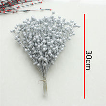 Load image into Gallery viewer, Christmas Decoration Pistachio Living Room Display Gold Powder Berry Fake Flower Party Photography Supplies Flower Arrangement with Fruit
