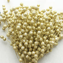 Load image into Gallery viewer, Christmas Decoration Pistachio Display Gold Powder Berry Fake Flower Party Photography Supplies Flower Arrangement with Fruit
