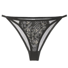 Load image into Gallery viewer, Women Sexy Lace Flowers Embroidery Panties Low Waist Mesh Temptation Breifs French Luxury Underwear Plus Size Breathable Panty
