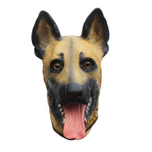 Load image into Gallery viewer, Novelty Halloween Costume Under Dog Party Latex Dog Head Mask
