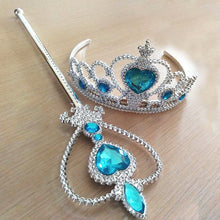 Load image into Gallery viewer, Cos Halloween Foreign Trade Frozen Adult Dress Princess Elsa Stage Wedding Dress Dress
