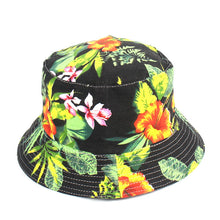 Load image into Gallery viewer, Printed Bucket Hat Ins Trendy Flat Top Outdoor Sun-Proof Basin Hat Summer Outdoor Sun Hat
