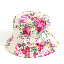 Load image into Gallery viewer, Printed Bucket Hat Ins Trendy Flat Top Outdoor Sun-Proof Basin Hat Summer Outdoor Sun Hat
