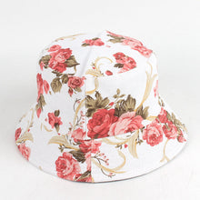 Load image into Gallery viewer, Printed Bucket Hat Ins Trendy Flat Top Outdoor Sun-Proof Basin Hat Summer Outdoor Sun Hat
