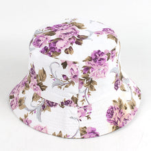 Load image into Gallery viewer, Printed Bucket Hat Ins Trendy Flat Top Outdoor Sun-Proof Basin Hat Summer Outdoor Sun Hat
