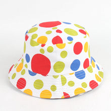 Load image into Gallery viewer, Printed Bucket Hat Ins Trendy Flat Top Outdoor Sun-Proof Basin Hat Summer Outdoor Sun Hat
