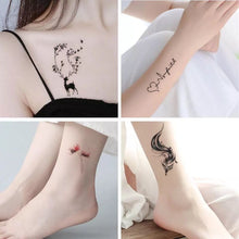 Load image into Gallery viewer, Fresh Tattoo Stickers English Alphabet Cartoon Temporary Tattoo Stickers
