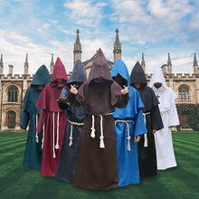 Load image into Gallery viewer, Monk Costume Wizard Priest Cos Costume Halloween Grim Reaper Robe Cosplay Costume
