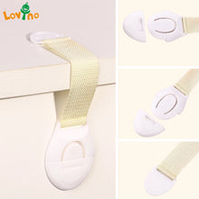 Load image into Gallery viewer, 8Pcs/Lot Baby Safety Protector Child Cabinet Locking Plastic Lock Protection of Children Locking From Doors Drawers
