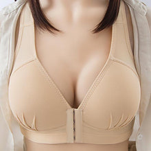 Load image into Gallery viewer, Bra Front Closure Solid Color Plus Size Sexy Push Up Brassiere Wireless Seamless Invisible Bras Without Bones For Women Tube Top
