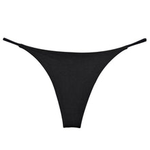 Load image into Gallery viewer, Women Sexy Mini Thong Panties Solid Color Ladies Low Waisted Underwear

