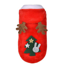 Load image into Gallery viewer, Dog Christmas Clothes Sweater Dog Hoodies Clothing Jacket Coat Xmas Costume
