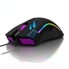 Load image into Gallery viewer, Sensor Gaming Mouse 12000DPI 7 Programmable Buttons RGB Backlight Wired Mice with Fire Key For FPS Gamer
