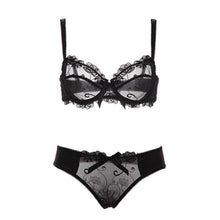 Load image into Gallery viewer, Varsbaby Ladies Underwire Floral Large Size Bra Sets
