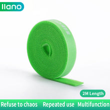 Load image into Gallery viewer, llano 2M / 5M Cables Ties Finishing Tape Velcro Tie Cables
