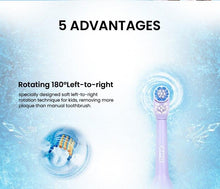 Load image into Gallery viewer, Oral B Kids Electric Toothbrush Soft Bristle Waterproof  Gum Care Oral Hygiene Teeth Bush For Children Powered by 1 AA Battery
