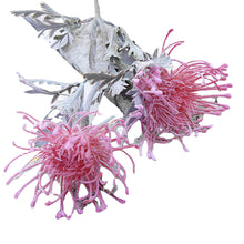 Load image into Gallery viewer, Artificial Flowers Short Branch Crab Claw 2 Fork Pincushion Christmas Garland Vase for Home Wedding Decoration Fake Planting
