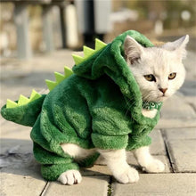 Load image into Gallery viewer, Pet Cat Clothing Puppy Coat Dinosaur Halloween Pet Dog Costumes Dog Clothes
