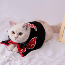 Load image into Gallery viewer, Halloween Pets COS Costume Dog Cosplay Costume Dress Cape Pet Clothes Cat Cloak Akatsuki Dog Cape

