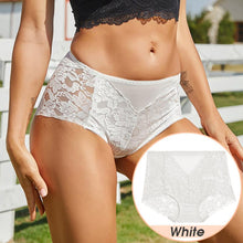 Load image into Gallery viewer, High Waist Underwear Women Sexy Lace Panties Women Seamless Hollow Out Transparent Female Underpants Breathable Soft Briefs
