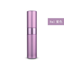 Load image into Gallery viewer, 8ml10ml15ml20ml metal aluminum perfume bottle cosmetic spray bottle portable empty bottle travel sub-bottle liner glass
