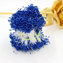 Load image into Gallery viewer, 900pcs/lot Random Mixed Double Heads DIY Artificial Mini Pearl Flower Stamen Pistil 1mm Floral Stamen For Wedding Decoration DIY
