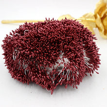 Load image into Gallery viewer, 900pcs/lot Random Mixed Double Heads DIY Artificial Mini Pearl Flower Stamen Pistil 1mm Floral Stamen For Wedding Decoration DIY
