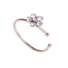 Load image into Gallery viewer, Nose Ring Cooperized Silver Accessories Nose Stud Thailand Human Body Piercing Accessories
