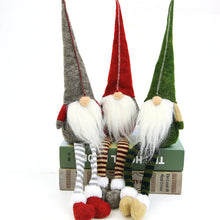 Load image into Gallery viewer, Christmas Decoration Long Leg Rudolf Doll Christmas Children's Gift Hotel Shopping Window Decoration
