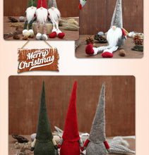 Load image into Gallery viewer, Christmas Decoration Long Leg Rudolf Doll Christmas Children's Gift Hotel Shopping Window Decoration

