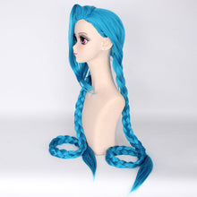 Load image into Gallery viewer, The Battle of Lord Shengda's Twin Cities Lol League of Legends Rage Loli Jinks Cosplay Wig
