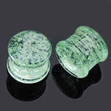 Load image into Gallery viewer, Glass Auricle Glass Snail Ear Extender Ear Studs Piercing decoration
