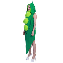 Load image into Gallery viewer, Food Pea Play Costume Festival Carnival Vegetables Stage Wear Halloween Party Cosplay

