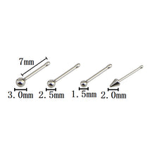 Load image into Gallery viewer, 14 Puncture Mixed Set Stainless Steel Nose Stud Nose Ring Diamond C- Type Nose Ring 7-Shaped Nose Nail
