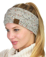 Load image into Gallery viewer, 2018 Autumn and Winter New Hair Band Wool Variegated Dotted Yarn Acrylic Yarn Women's Headband Hair Accessories
