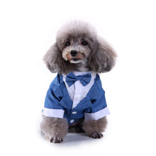 Load image into Gallery viewer, Pet Suit Pet Supplies Dress Swallowtail Wedding Dress for Dog
