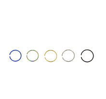 Load image into Gallery viewer, 22 Puncture Mixed Suit Nose Stud C- Type Nose Ring 7-Shaped Nose Stud
