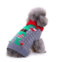 Load image into Gallery viewer, Pet Bone Striped Turtleneck Christmas Snowflake Autumn and Winter for Dog
