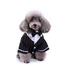 Load image into Gallery viewer, Pet Suit Pet Supplies Dress Swallowtail Wedding Dress for Dog
