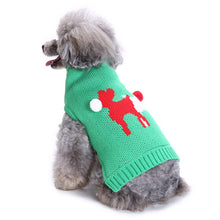 Load image into Gallery viewer, Pet Bone Striped Turtleneck Christmas Snowflake Autumn and Winter for Dog
